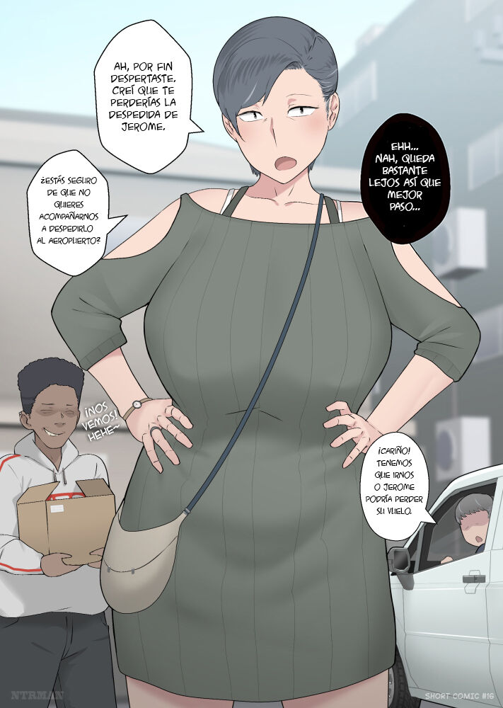 Chichi wa hisoka ni Homestay-saki ni haha o nejikoma sete ita page 1 full