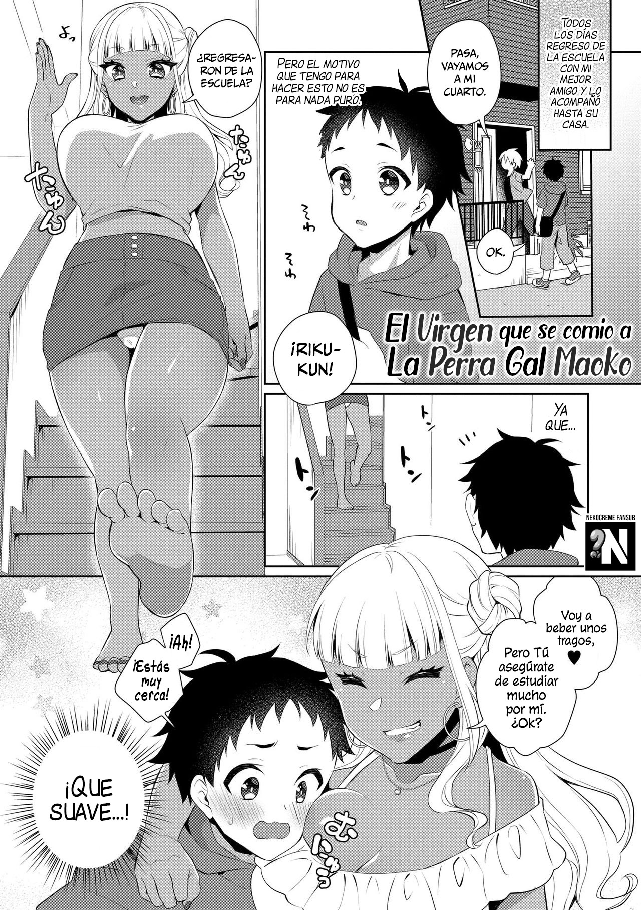 Doutei Gui Bitch Gal Maoko | El Virgen que se Comió a la Perra Gal Maoko page 3 full