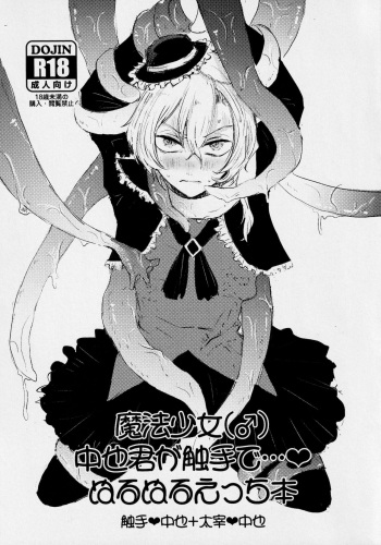 [Toru ni Tarazu (Aoneko)] Mahōou Shoujo (♂) Chuuya-kun ga Shokushu de Nurunuru Etchi Hon (Bungou Stray Dogs) cover