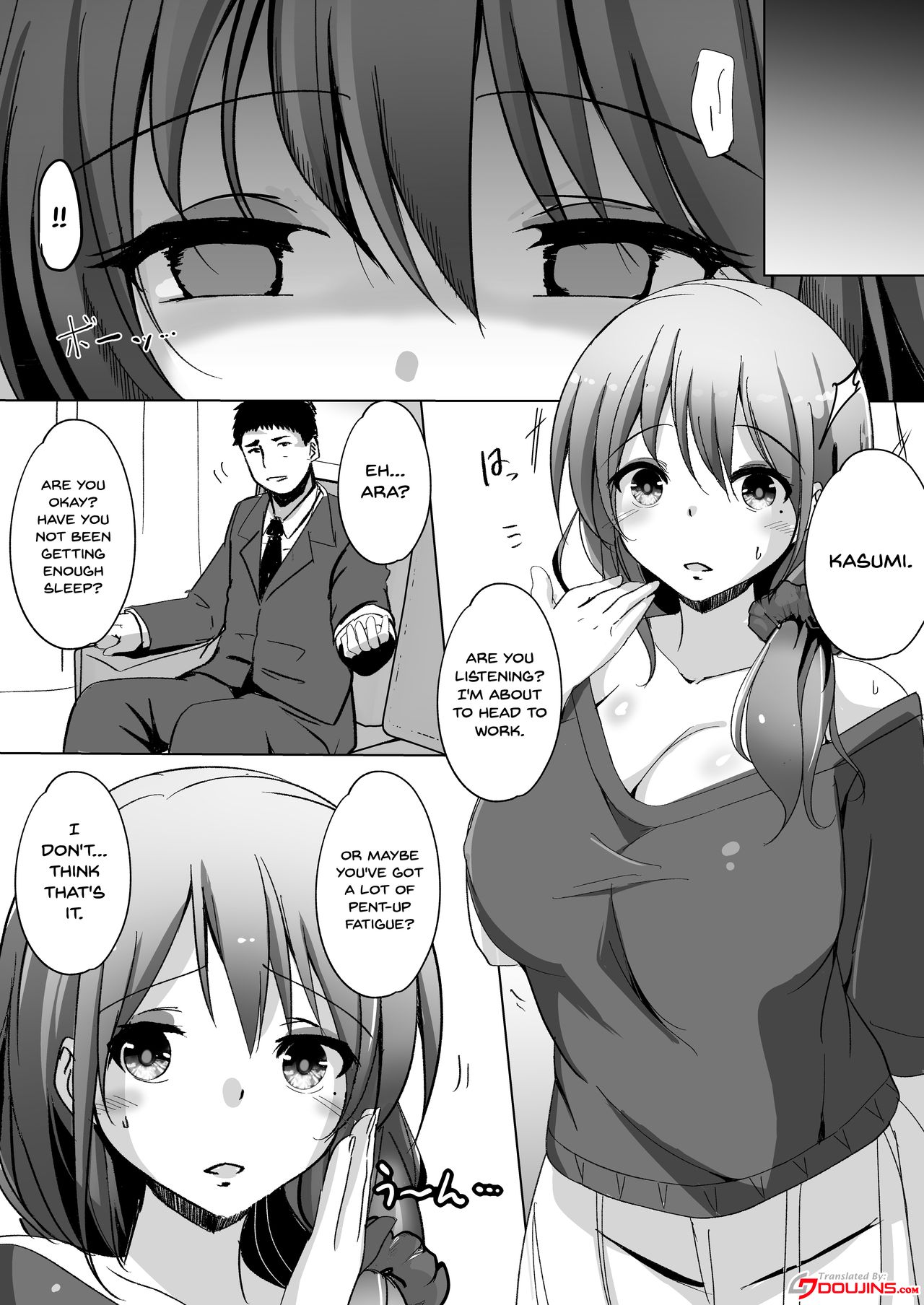 Saimin de Kyonyuu Hitozuma o Onaho ni Shita Ore | Using Hypnosis I Made This Big Breasted Housewife Into My Sex Toy page 2 full