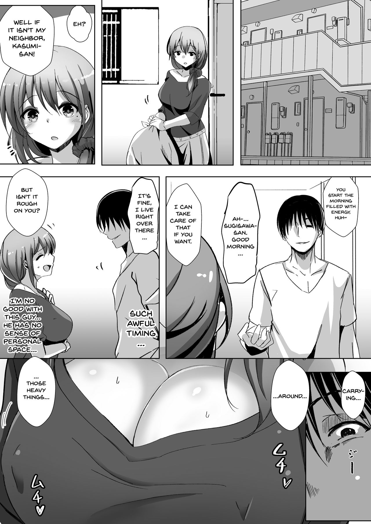 Saimin de Kyonyuu Hitozuma o Onaho ni Shita Ore | Using Hypnosis I Made This Big Breasted Housewife Into My Sex Toy page 4 full