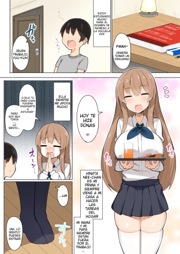 [Fry Dish (Jakko)] Onee-chan-tachi to Amaama Jukenbenkyou [Spanish] [Digital] cover