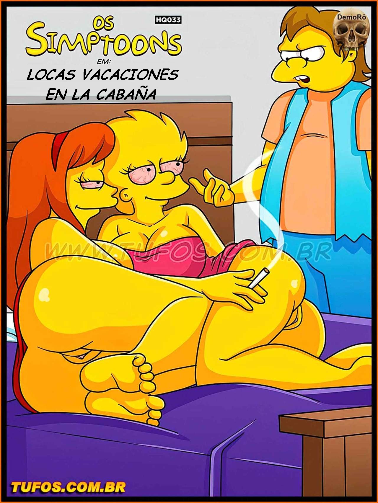 Simpsons xxx - Locas vacaciones en la cabaña page 1 full