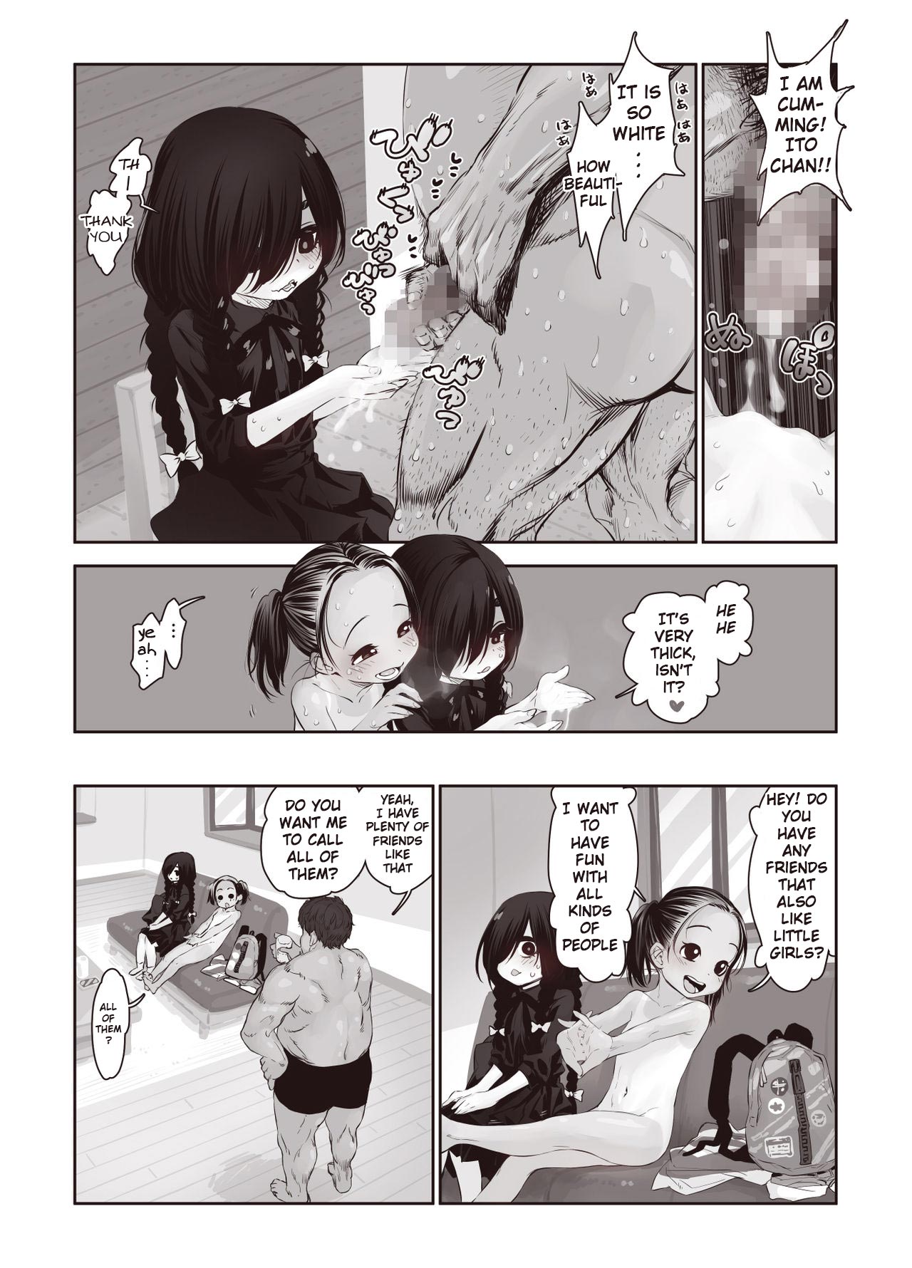 Futari no Karada no Nan% ka wa Semen de Dekiteiru page 12 full