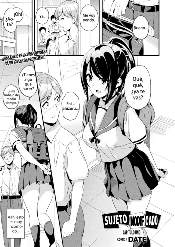[DATE] Kaihen Taishou Zenpen | Sujeto Modificado Capítulo Uno (COMIC Unreal 2020-12 Vol. 88) [Spanish] [Hentai TSF] [Digital] cover