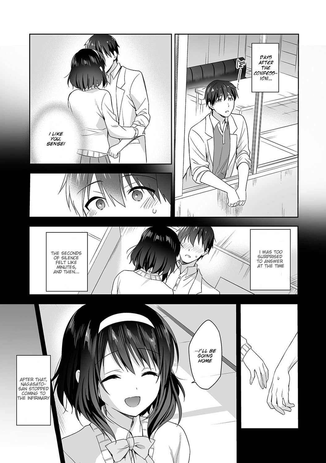 Amayakashi Jouzu no Nagasato-san ~ Hokenshitsu de Yoshi Yoshi Ecchi!~ Ch. 4 page 2 full