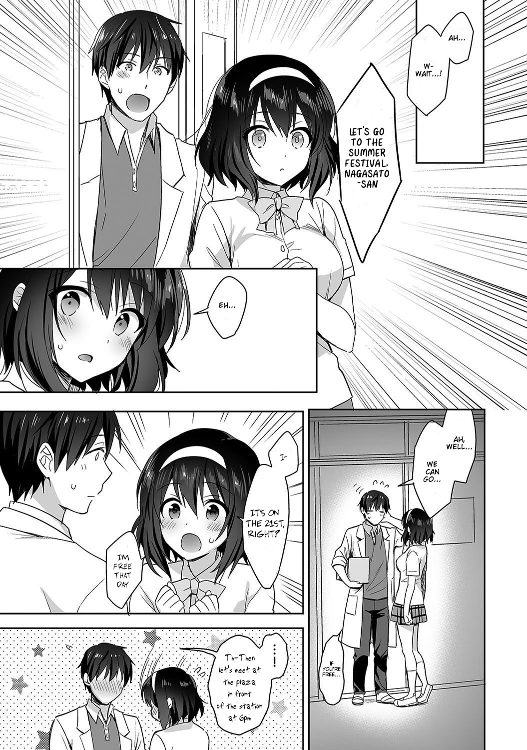 Amayakashi Jouzu no Nagasato-san ~ Hokenshitsu de Yoshi Yoshi Ecchi!~ Ch. 4 page 8 full