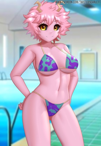 [TwistedScarlett60] Mina Ashido (My Hero Academia) cover