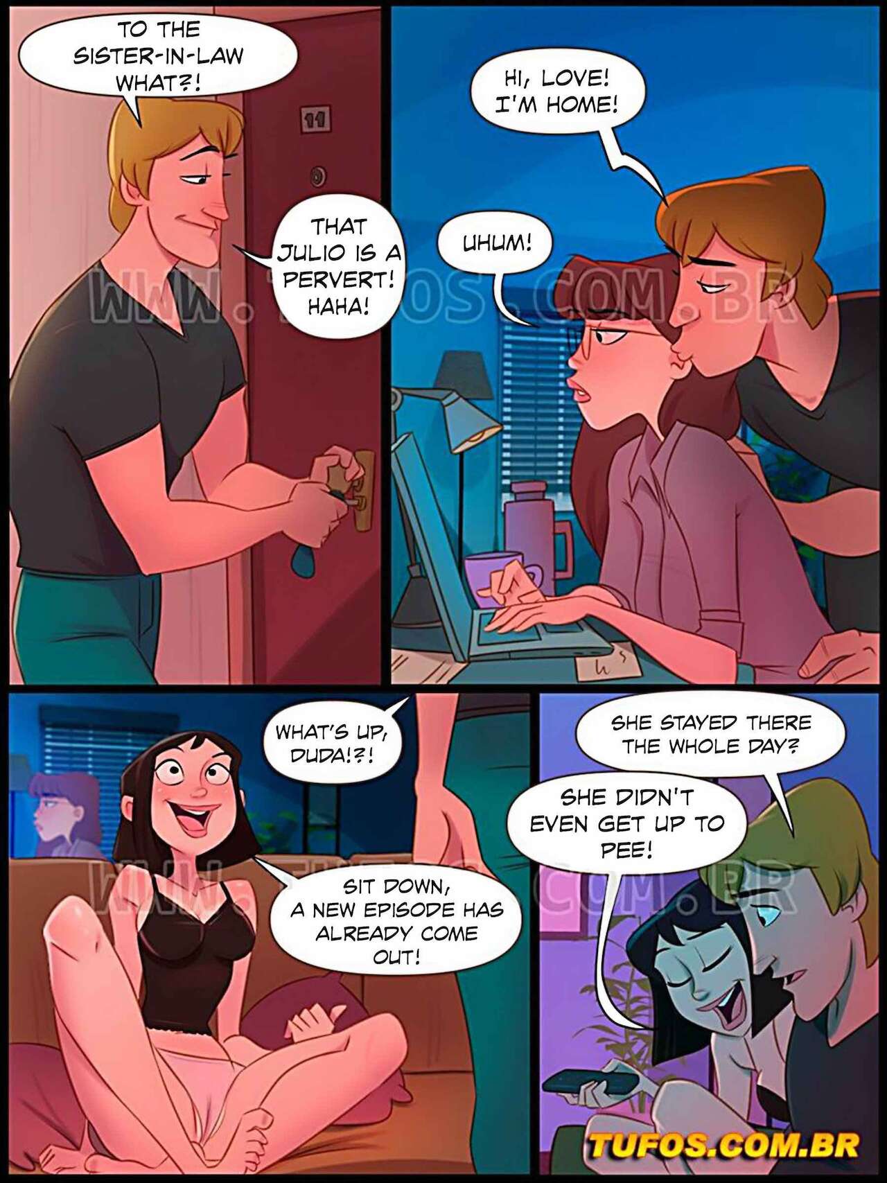 Casa Da Mãe Joana 11 – Sister-In-Law’s Ass – Tufos - english page 5 full