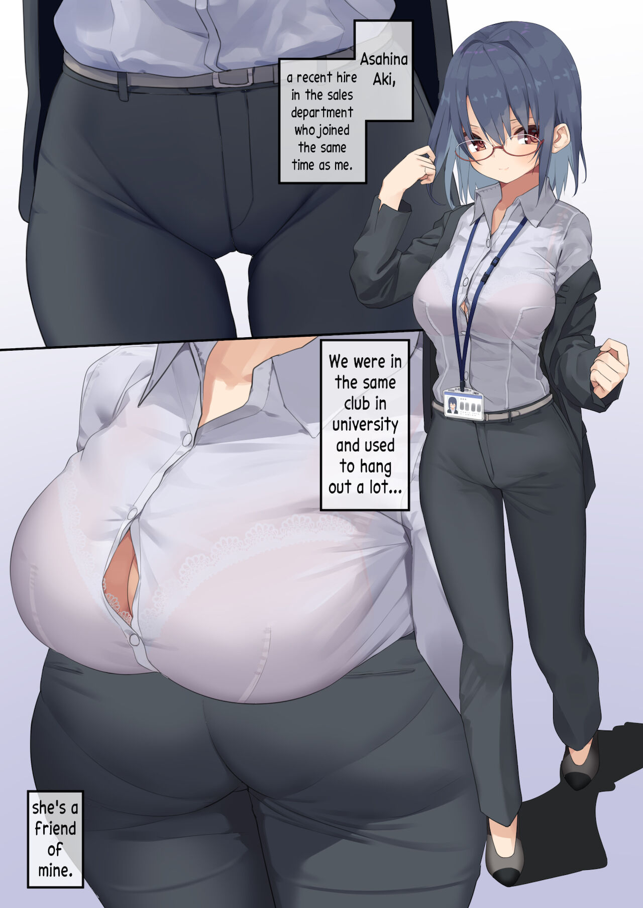 Business Sex Manner Shinsotsu Hen |  Business Sex Manners ~New Employee~ page 3 full