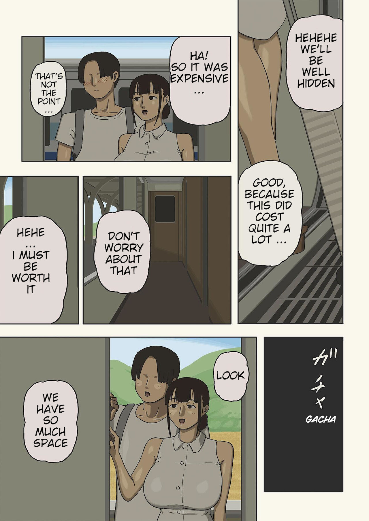 Share 4 - A Parent and Child in the Window of a Train Car Seeking Love and Sex page 5 full