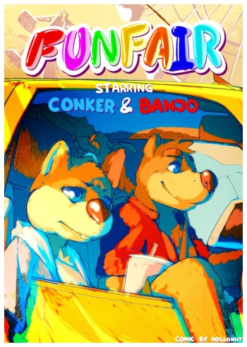 [Hollonut] FUNFAIR, starring Conker & Banjo cover