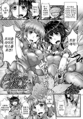 [Misakana] Magia Leaks ~Futanari Mahou Shoujo Maryoku Shasei Houetsu~ (Corrupted Maiden ~Inyoku ni Ochiru Senki-tachi~) [Korean] [Digital] cover