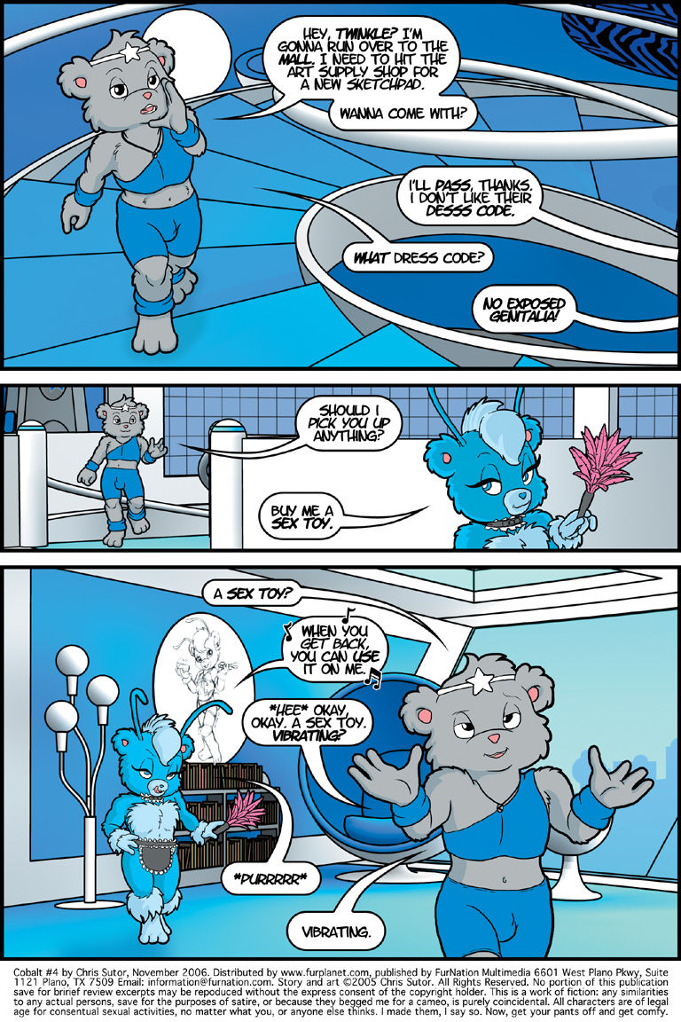 COBALT #4 - Shop 'Til You Pop! page 3 full