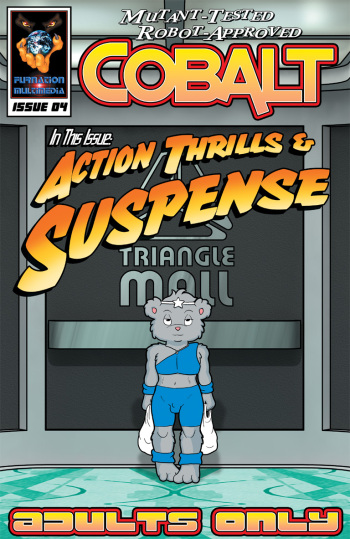 [Chris Sutor] COBALT #4 - Shop 'Til You Pop! cover