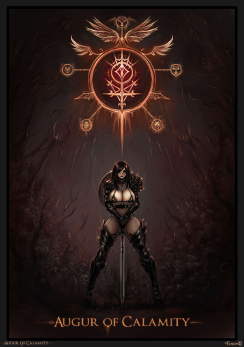[Vempire] Augur of Calamity (B&W)(Ongoing) cover
