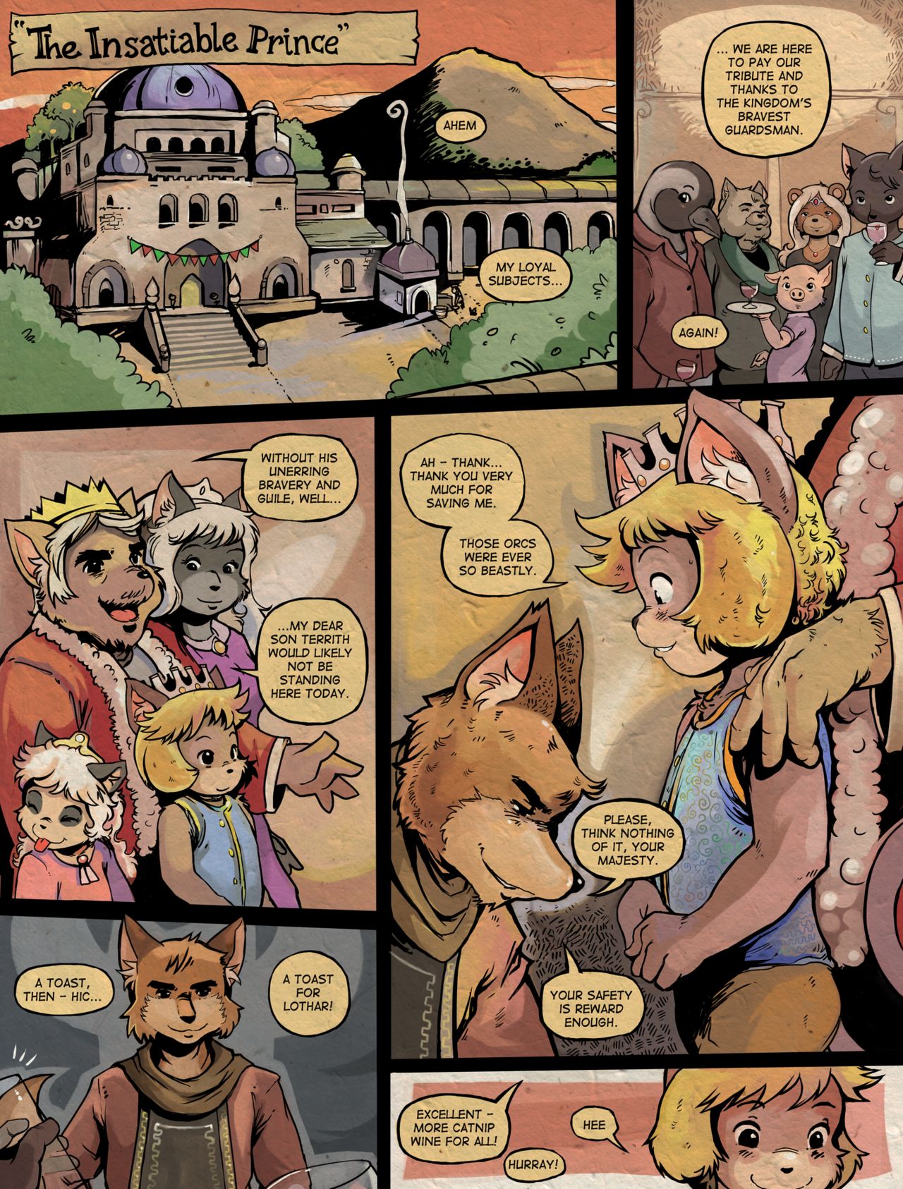 The Insatiable Prince page 1 full