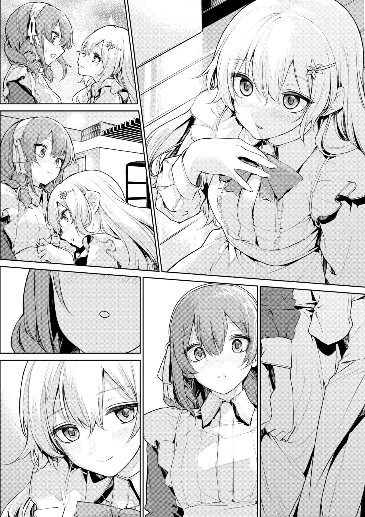 Shujugyakuten suru ojosama to meido-san page 8 full