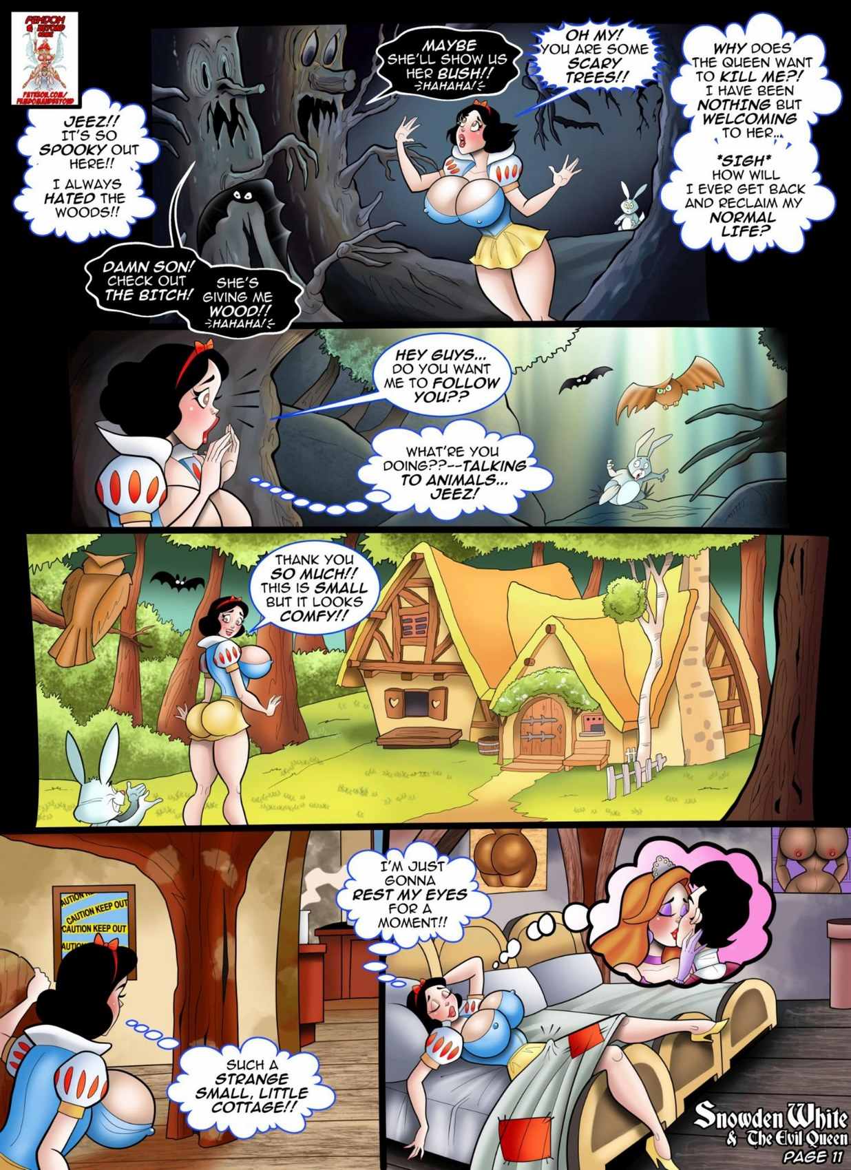 Snowden White And The Evil Queen – Devin Dickie - english page 12 full