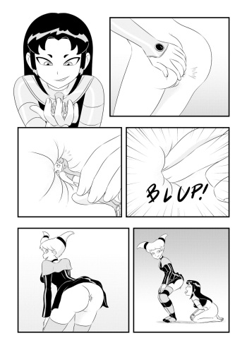 [susukidraws] Blackfire takes all cover