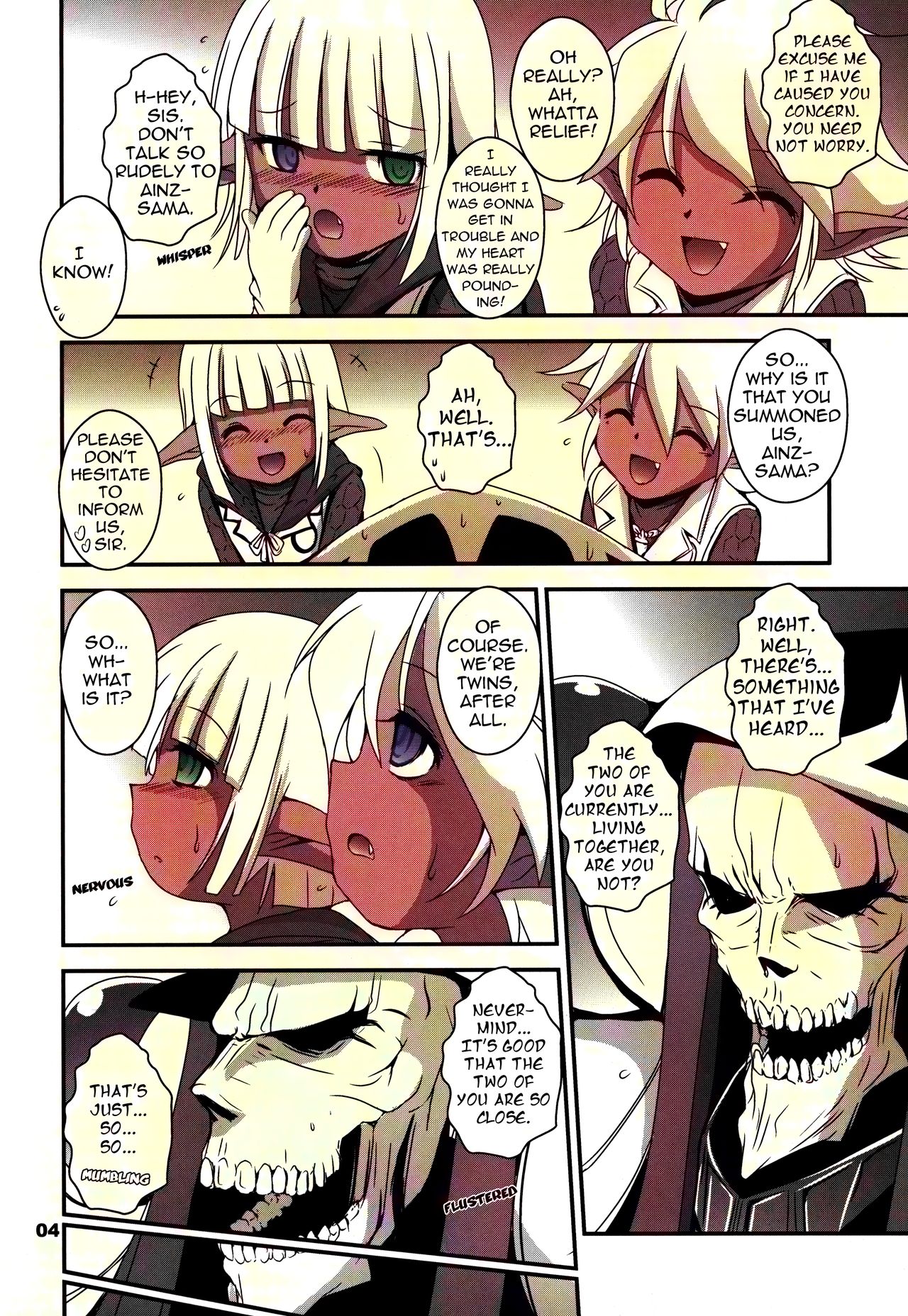 Ainz-sama no Yuuutsu | Ainz-sama's Blue Mood page 4 full