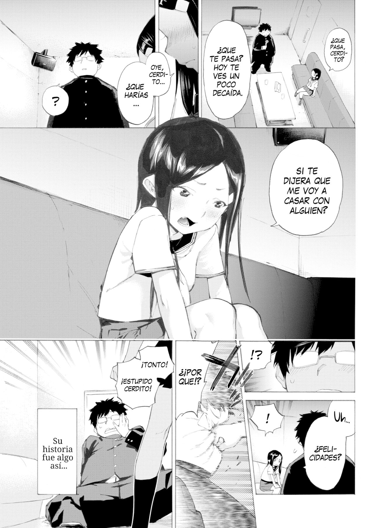 Buta-kun ni Shinju-chan | Shinju-San y El Cerdito page 3 full