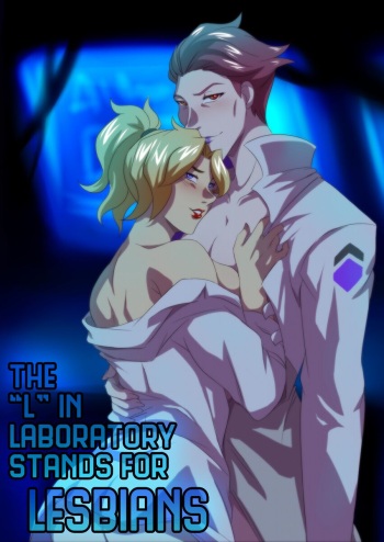(Trash Inu) The 'L' in Laboratory Stands for Lesbians (Overwatch) cover