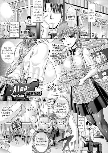 [Taniguchi-san] -Tamashii- INSERT interlude | -Alma- insertada interludio (Tamashii Insert ~Fushigi Appli de Anoko ni Hyoui~) [Spanish] [Hentai TSF] [Digital] cover