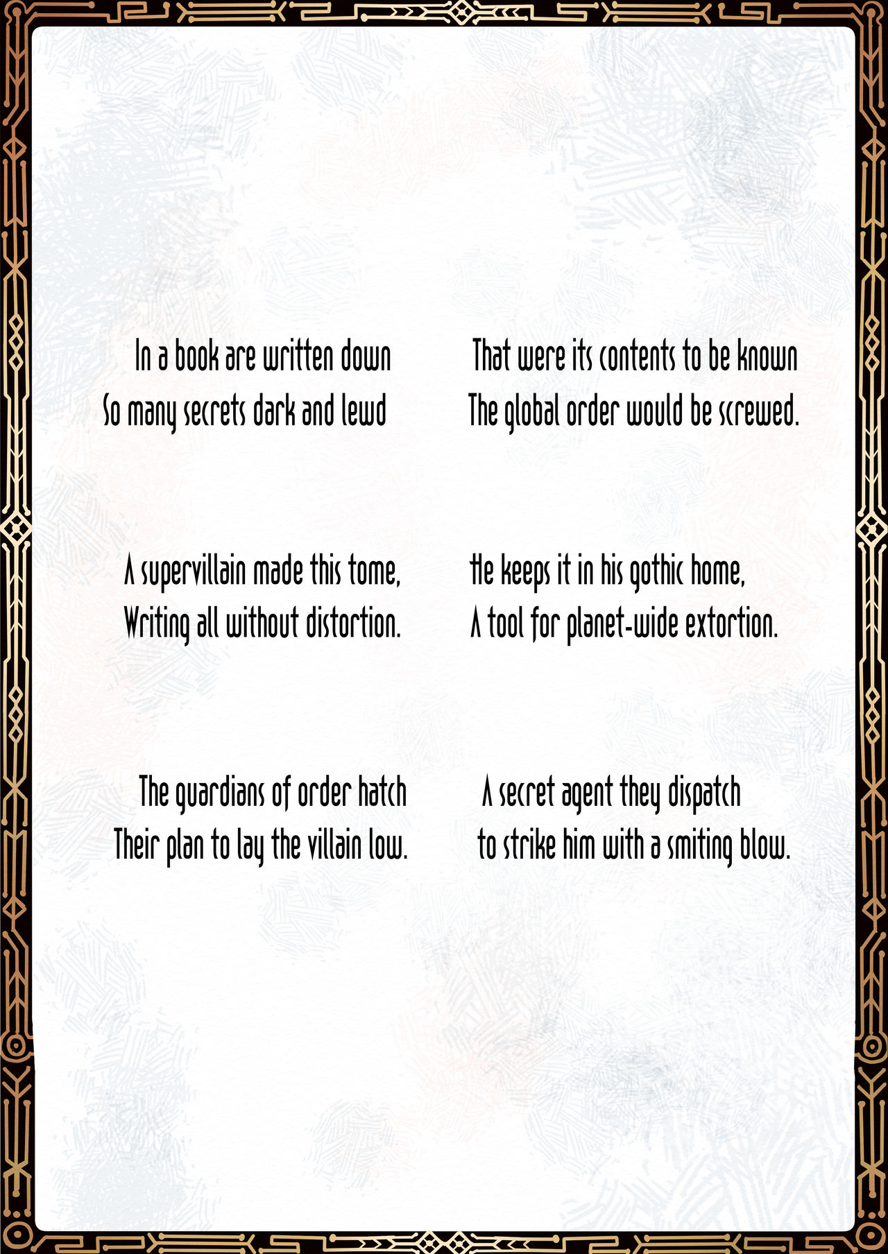 The first sgent page 2 full