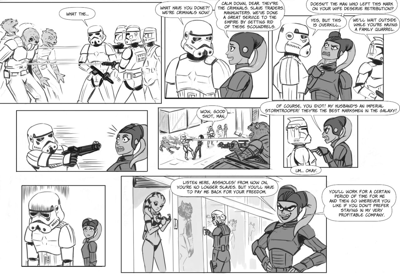 Ugly Stormtrooper and Twi'lek Slave page 12 full