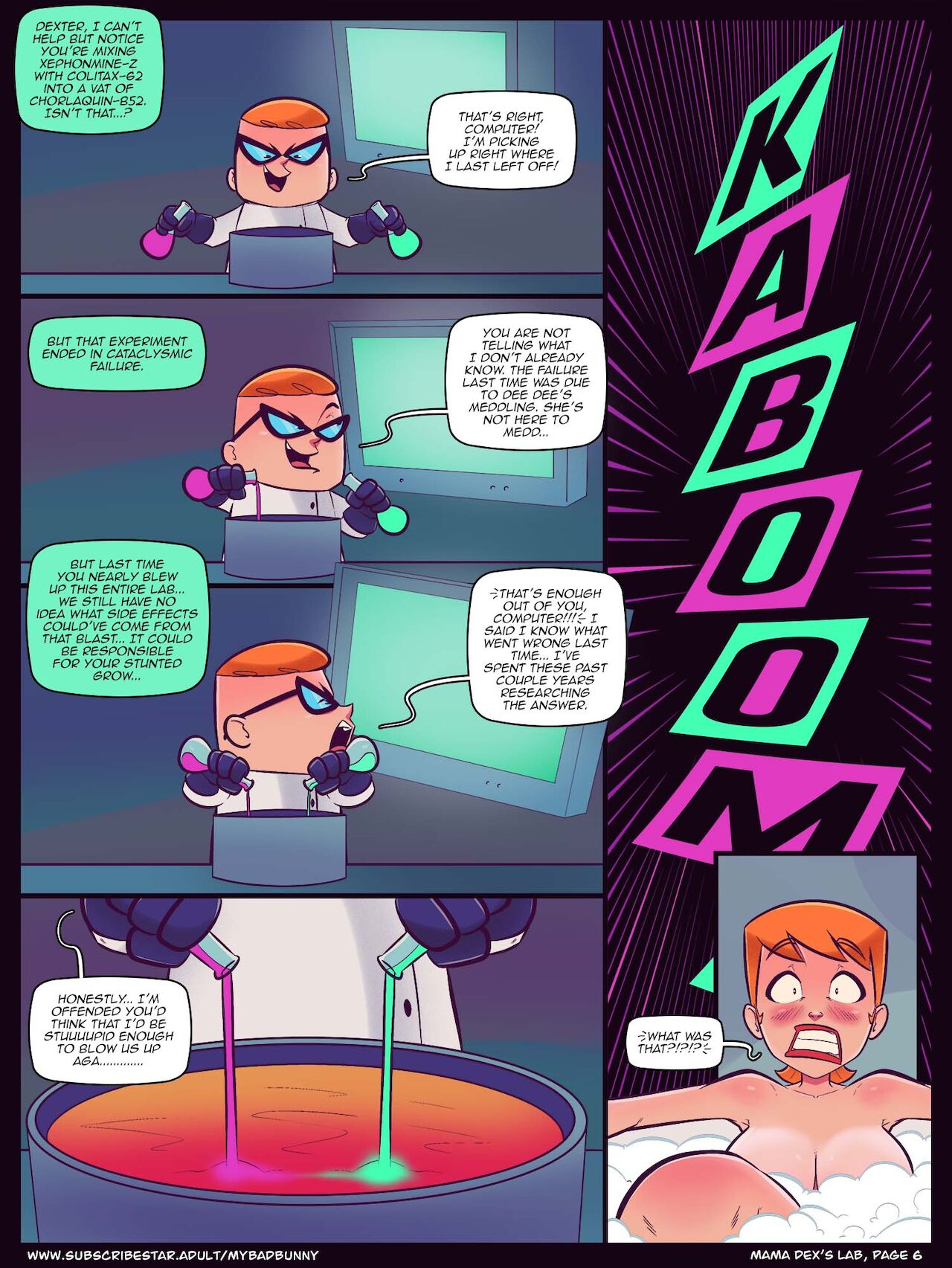 1280px x 1705px - Mama Dex's Lab â€“ - Page 7 - Comic Porn XXX