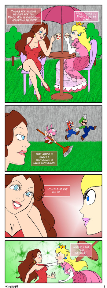 [kimera87] Peach's Jealousy (Super Mario Bros.) cover