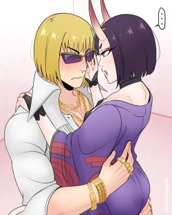 Kintoki and Shuten