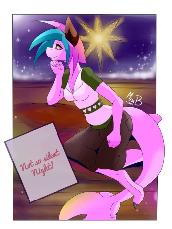 [MissBlue] Not so silent Night [WIP][Spanish][Español][Fc-Production][Furry] cover