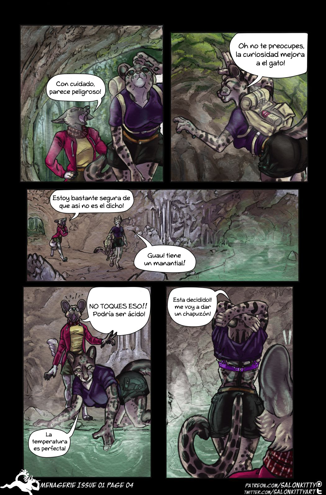 Menagerie issue page 5 full