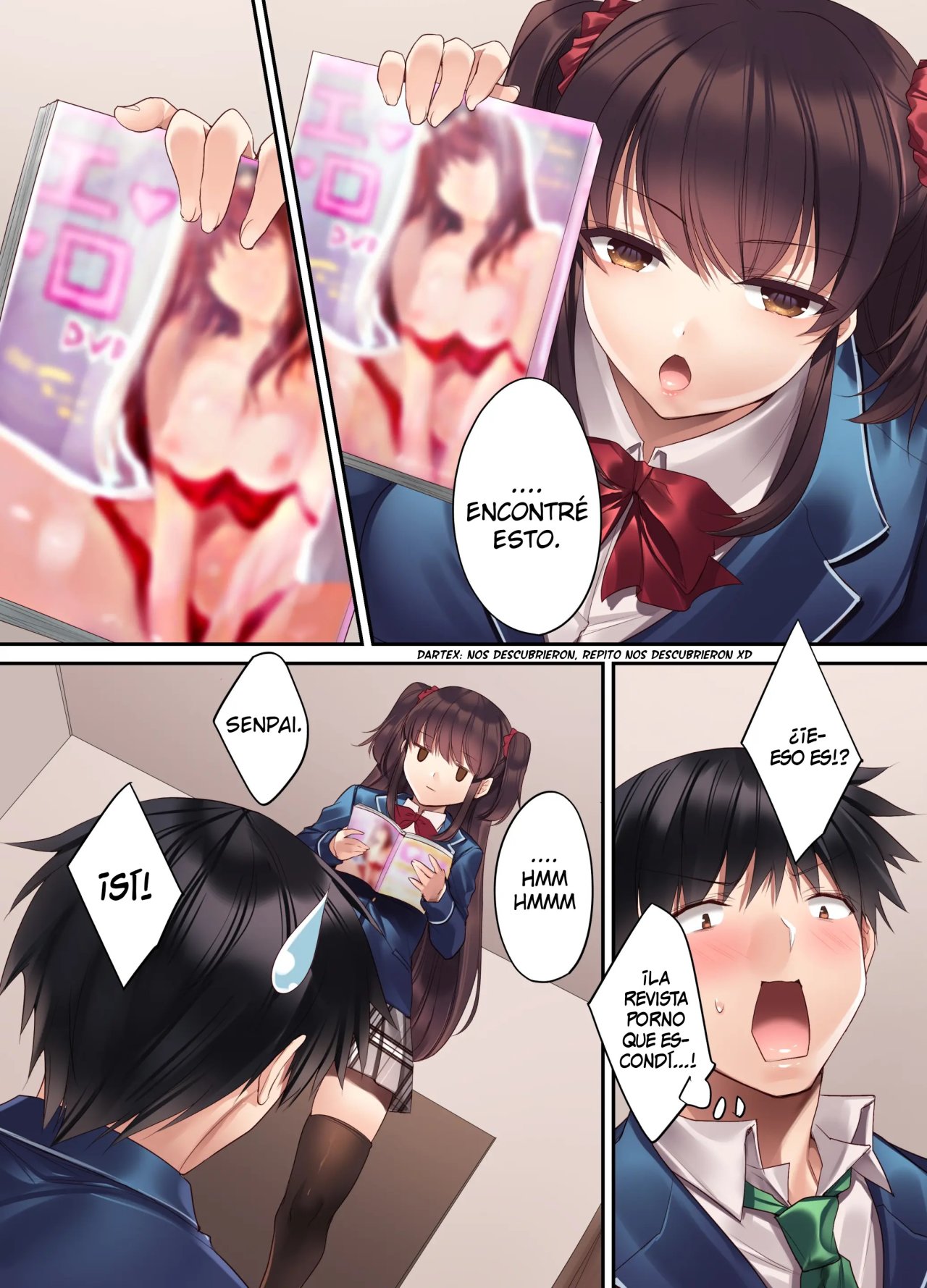 Kouhai JK ga Gimai ni!? Namaiki na Imouto ni Iroiro Wakarasete Mita. page 11 full