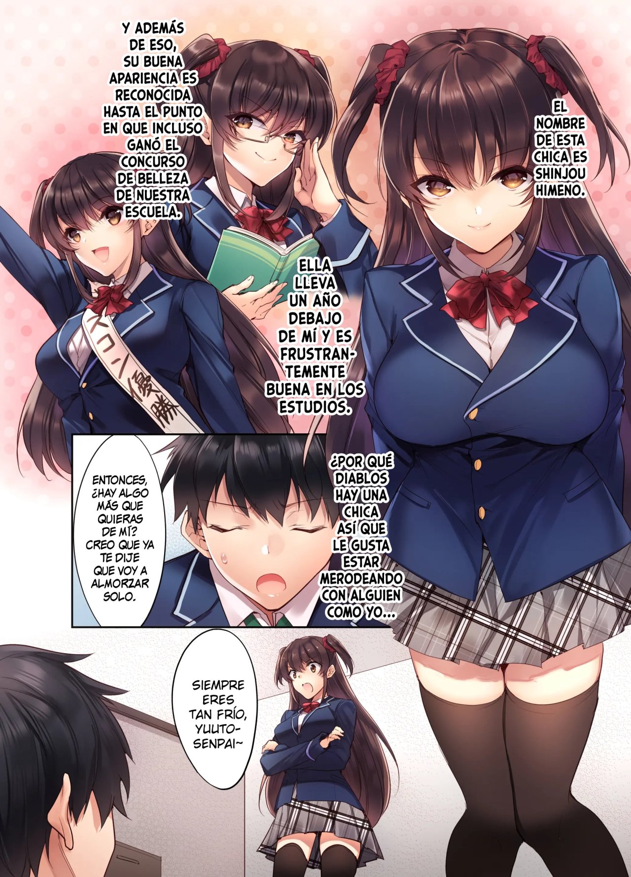 Kouhai JK ga Gimai ni!? Namaiki na Imouto ni Iroiro Wakarasete Mita. page 3 full