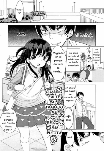 [Fuyuno Mikan] Kaisha Sabottara Loli Bitch to Deatta Ken | Cuando falté al trabajo me encontré con una putita (Hatsujou Girls) [Spanish] [Kaede Fansub] cover