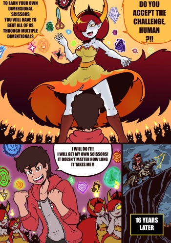 [MalandraParodias] Harem Neverzone World (SvtFoE)(English) Uncensored - Ongoing cover
