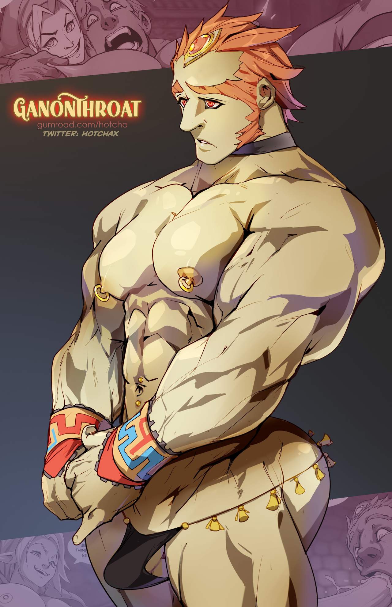 Ganondorf Comic + Misc Arts 1 page 1 full
