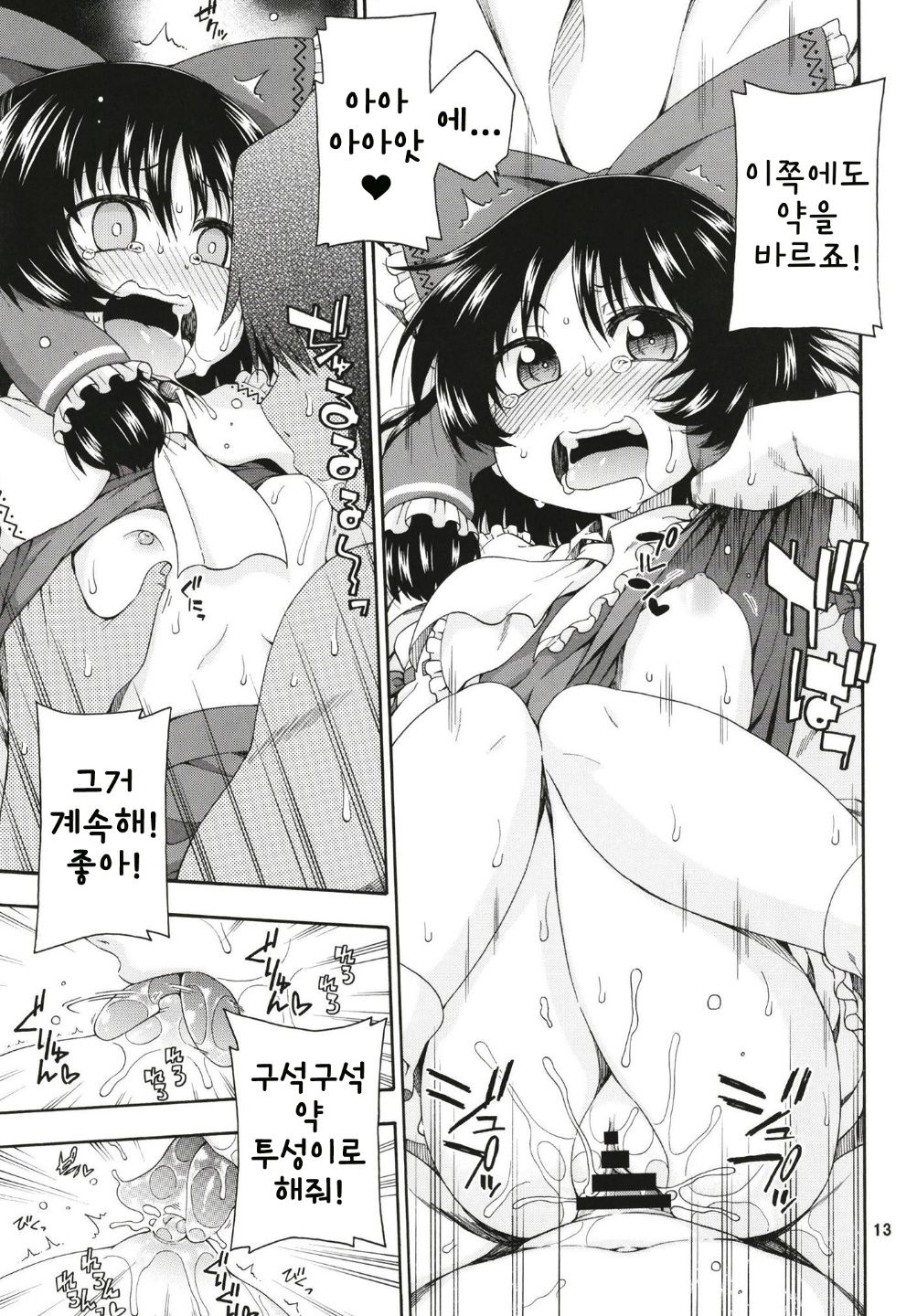 Touhou Meiko ~Reimu Hen~ | 동방미입 ~레이무 편~ page 12 full