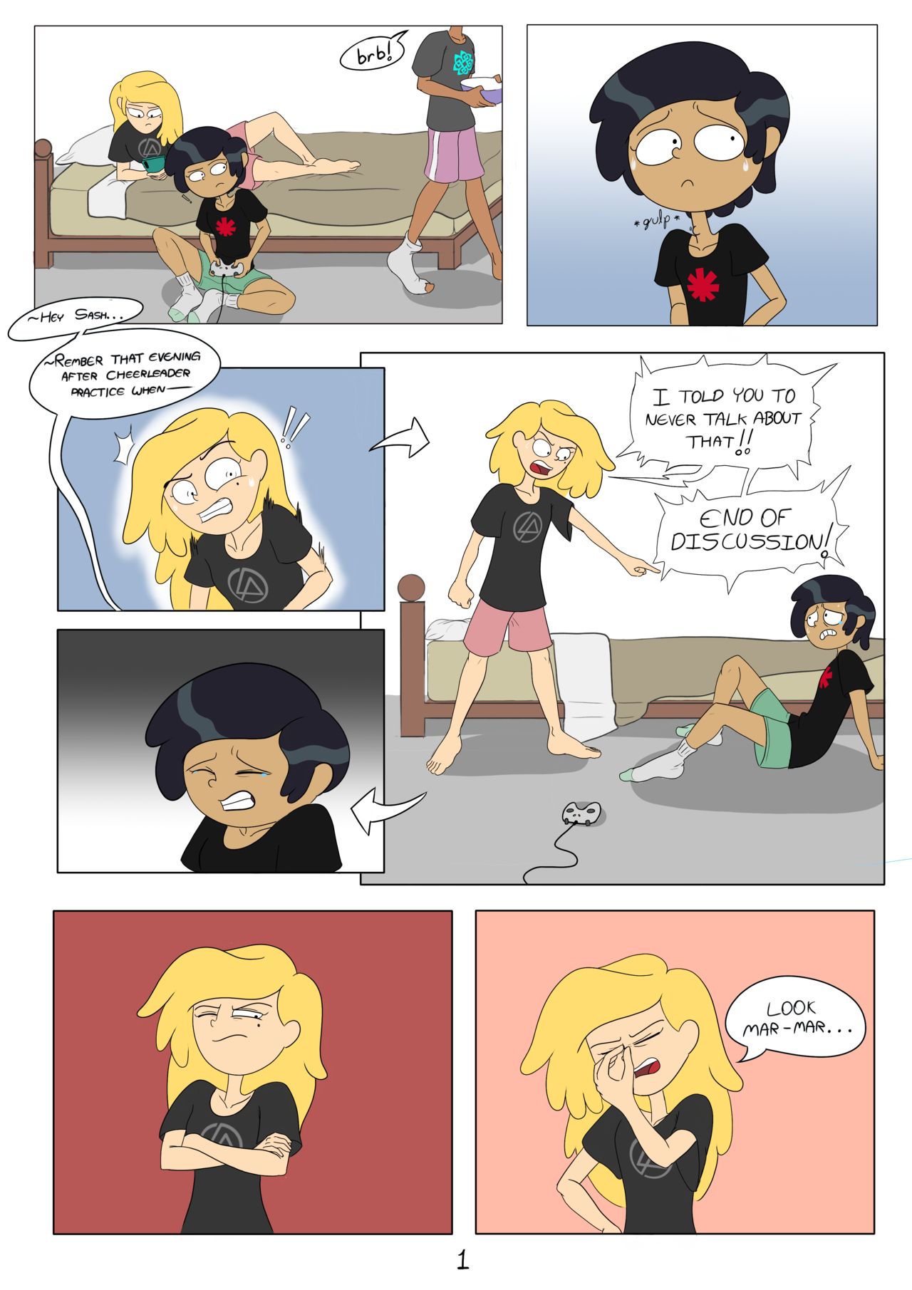 Marcy's Feet Fixation page 1 full