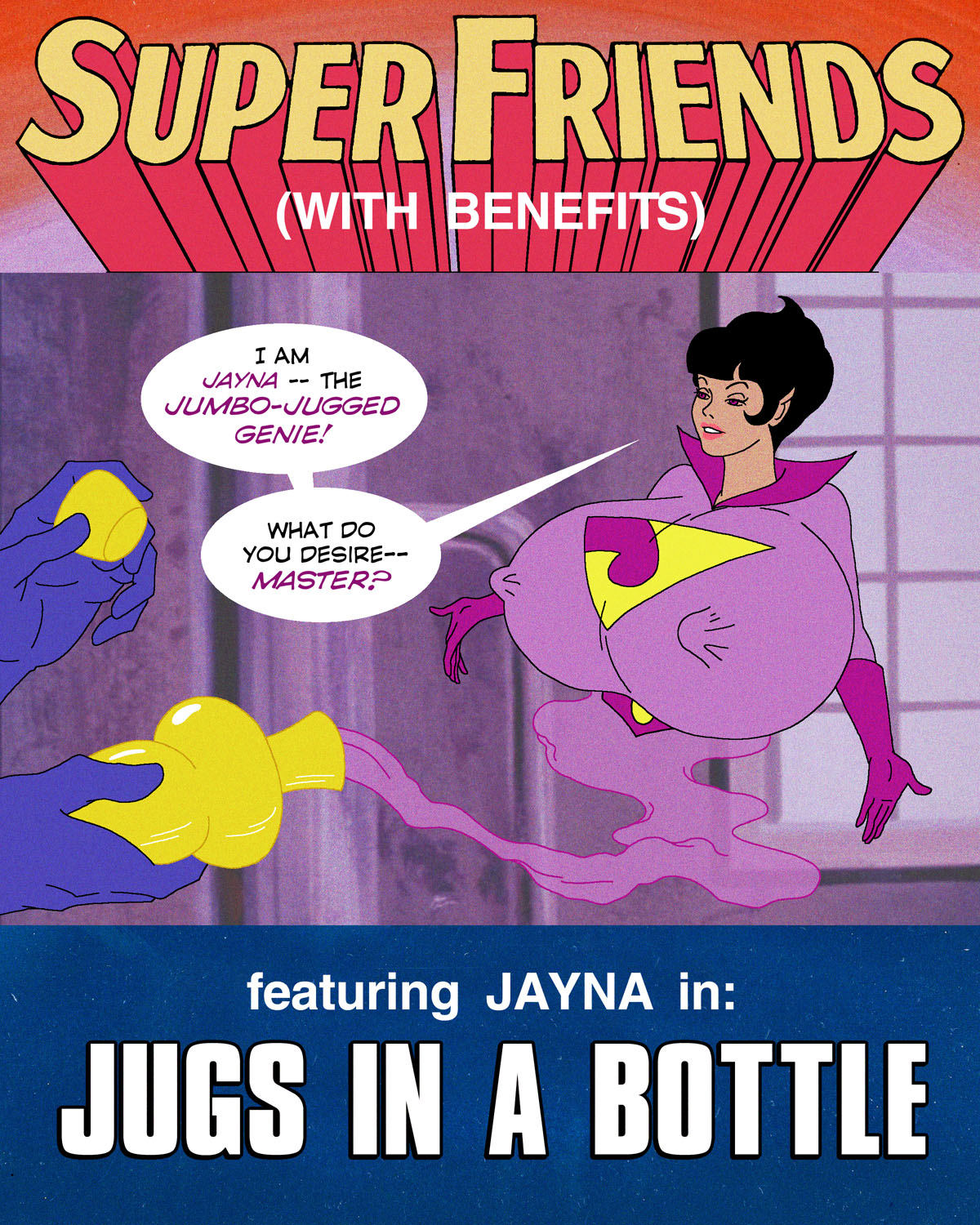 Super Friends with Benefits: Jugs in a Bottle page 1 full