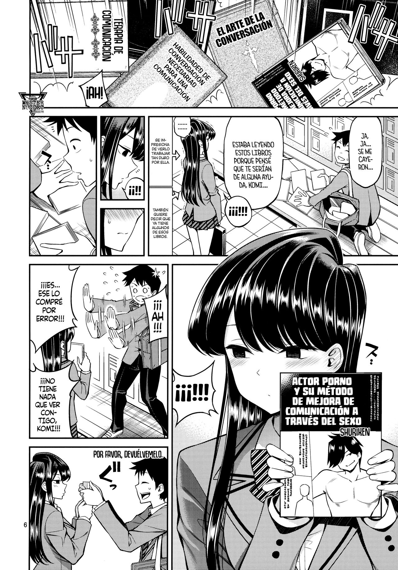 Komi-san wa, Binkan desu. | Komi está sensible. page 5 full
