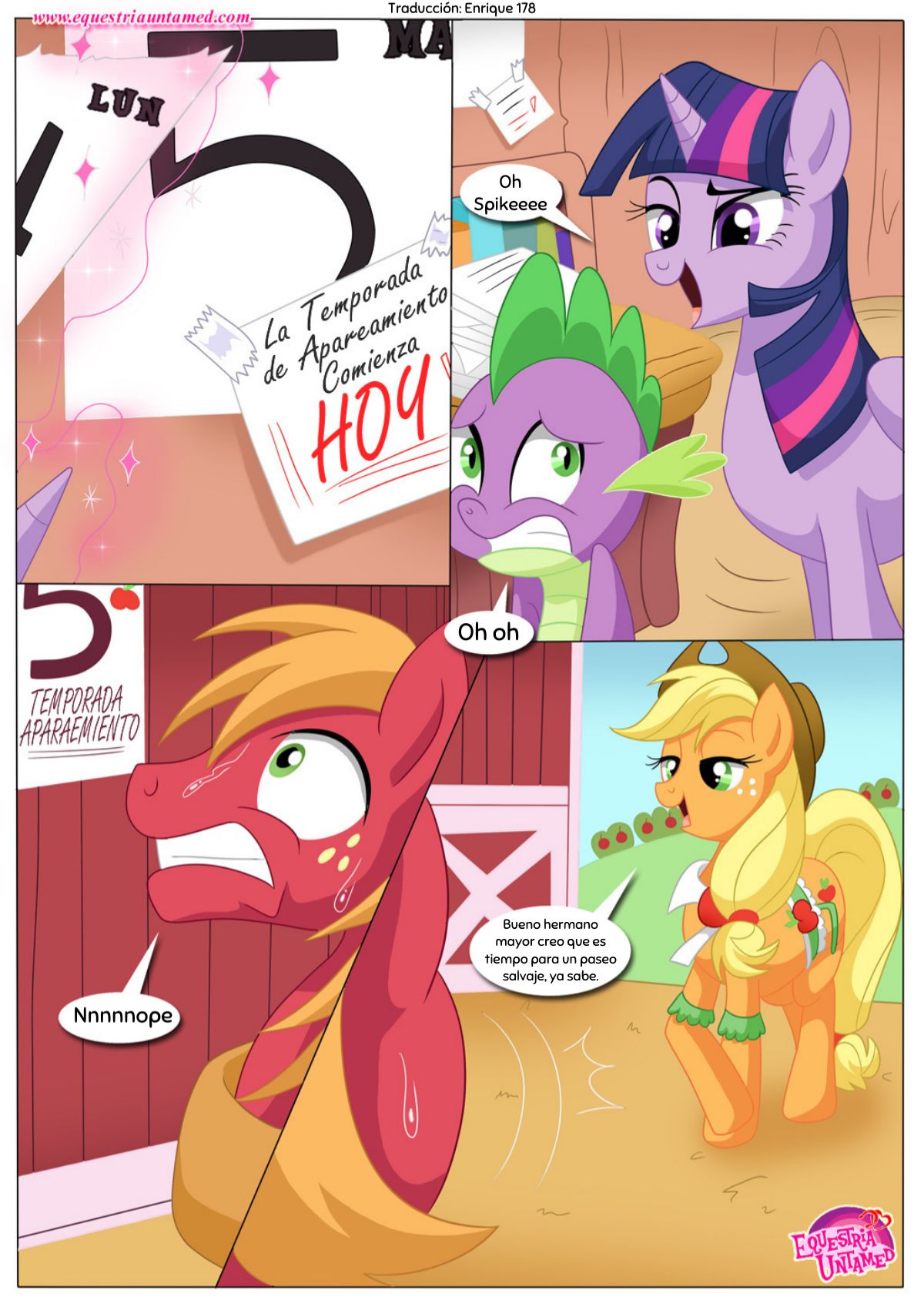 Mating Season | Temporada de Apareamiento page 3 full