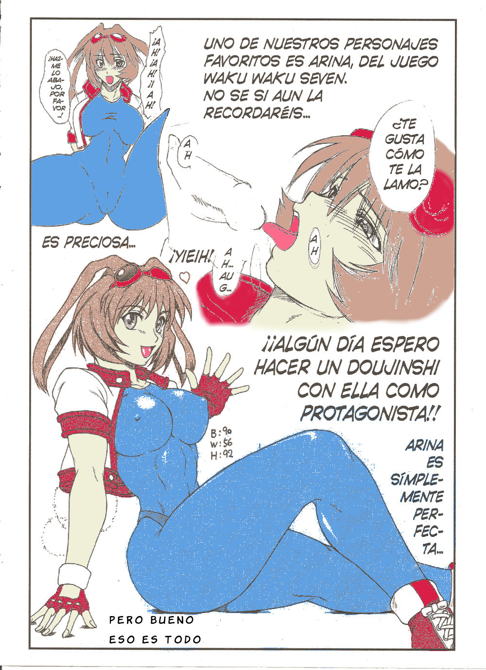 Blue Girl Maniacs page 11 full
