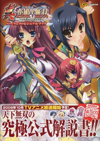 真・恋姫 無双―乙女繚乱☆三国志演義―パーフェクトビジュアルブック cover