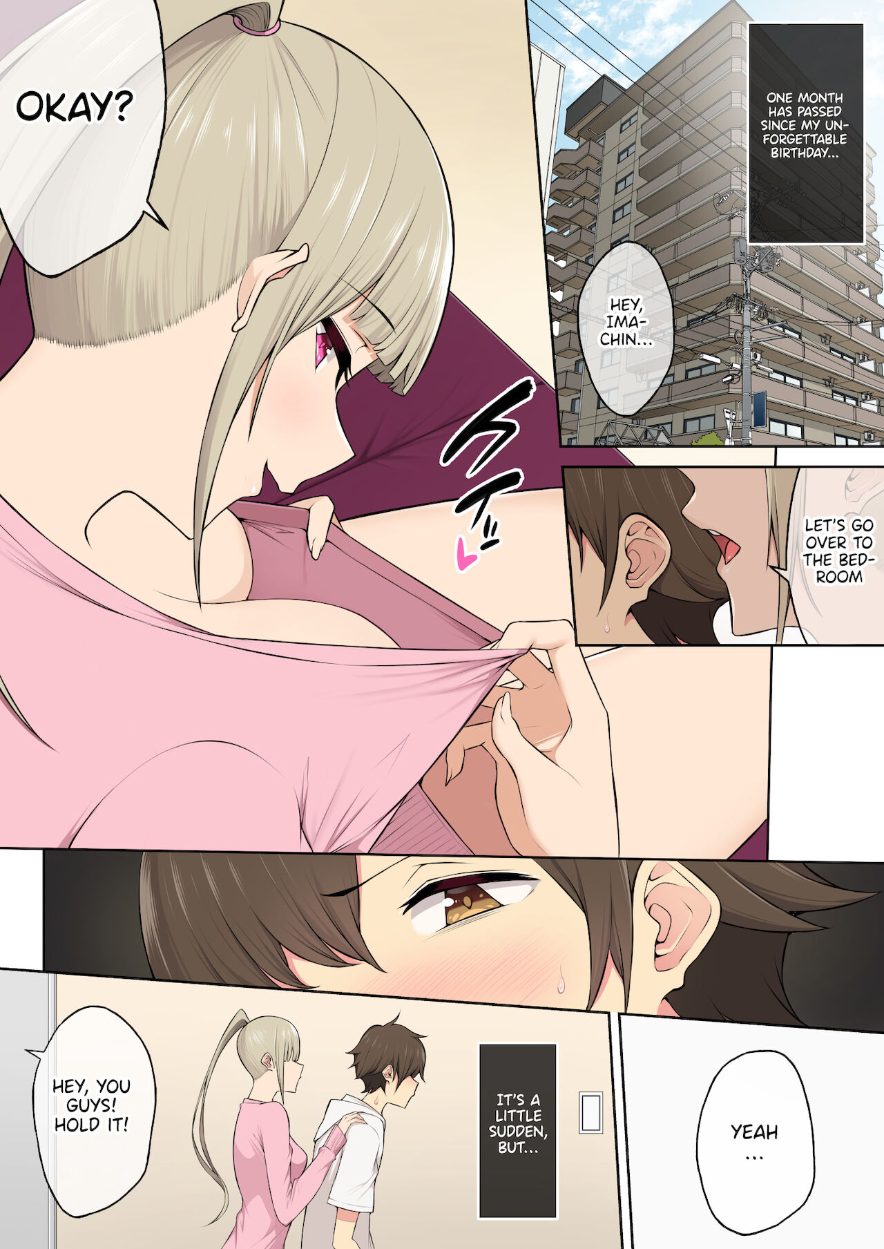 Imaizumin-chi wa Douyara Gal no Tamariba ni Natteru Rashii 4 page 2 full