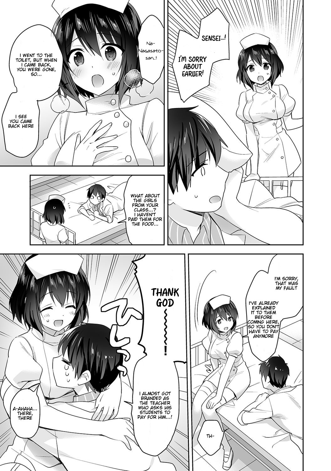 Amayakashi Jouzu no Nagasato-san ~ Hokenshitsu de Yoshi Yoshi Ecchi!~ Ch. 6 page 10 full