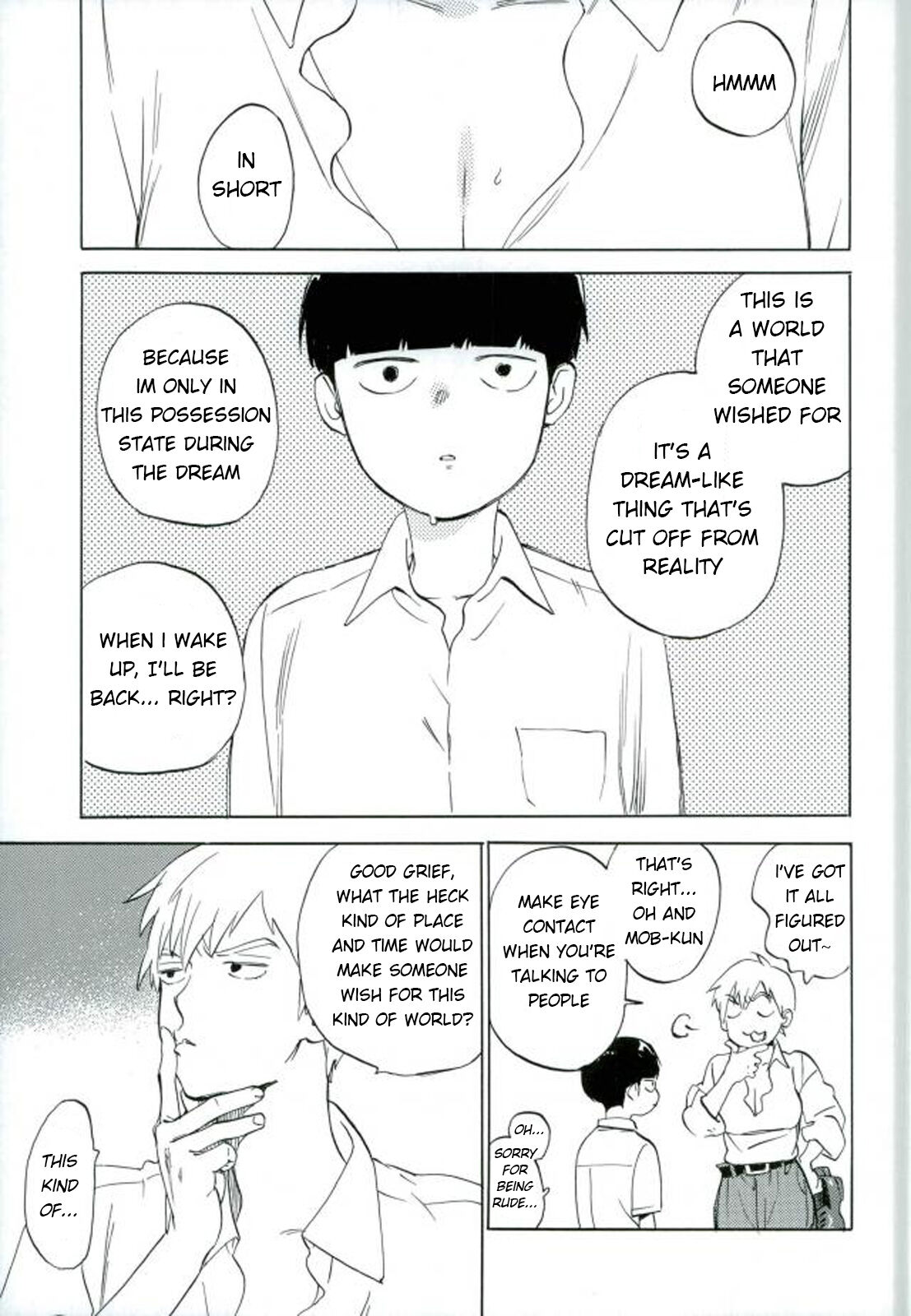 Reigen Arataka 28-sai, Deshi to OneShota Shichaimashite. page 4 full